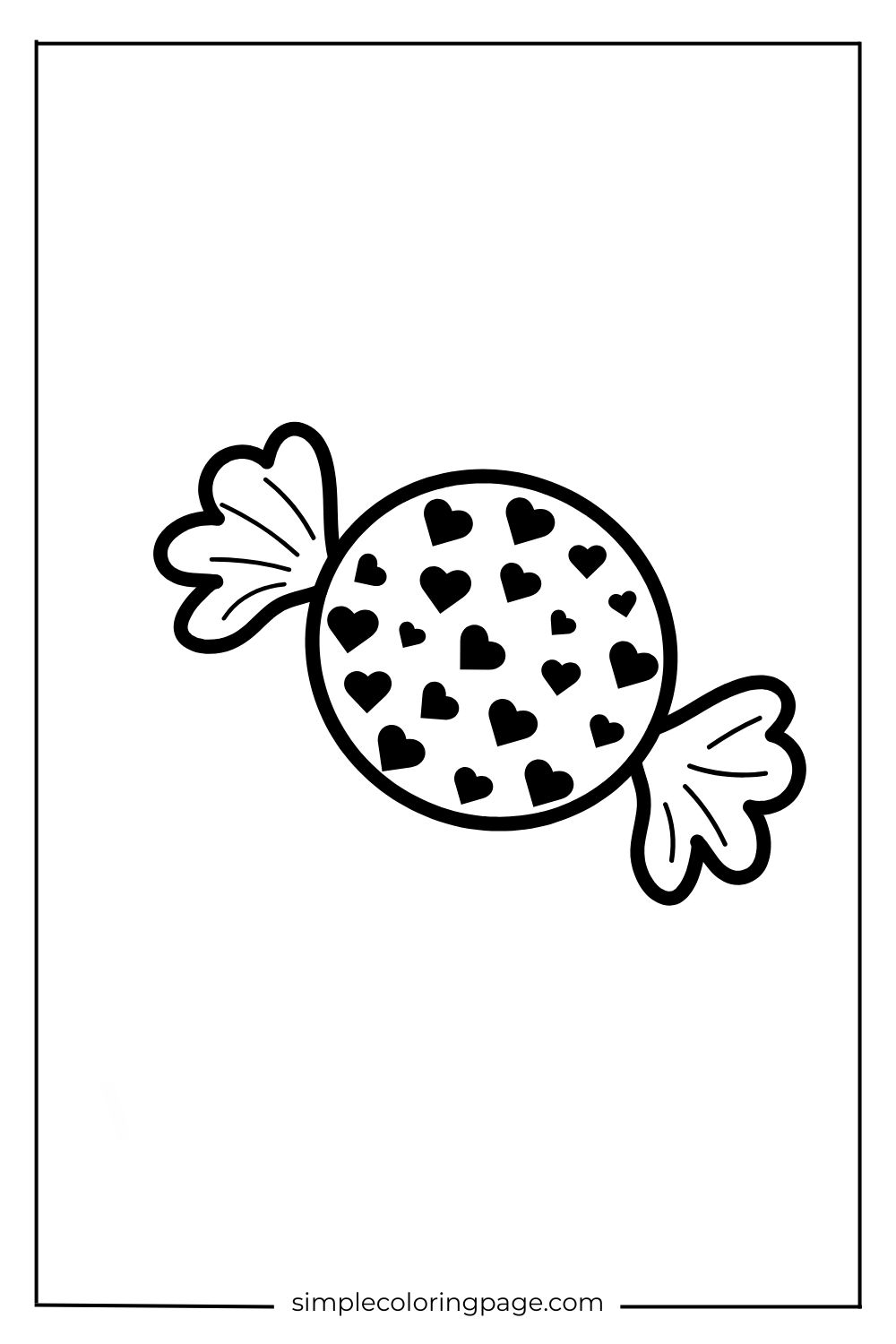 Coloring Page Candy (Printable) (47)