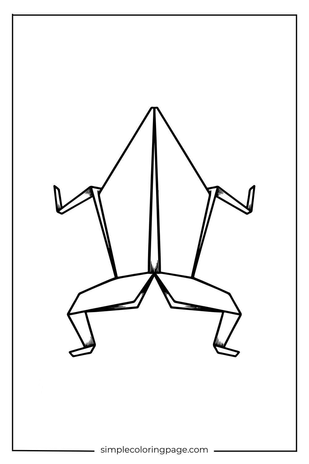 Coloring Page Origami (Printable) (48)