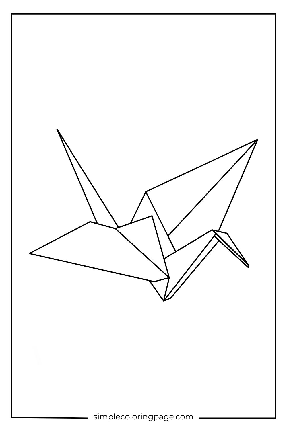 Coloring Page Origami (Printable) (49)